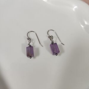 Amethyst Dangle Earrings
